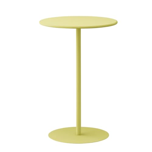 DGDHHSFJDJ Runder Bistrotisch in Barhöhe, für den Innen- und Außenbereich, Cocktailtisch mit Metallfuß, für die Küche, das Esszimmer und den gewerblichen Gebrauch, moderner High Top-Konferenztisch von DGDHHSFJDJ