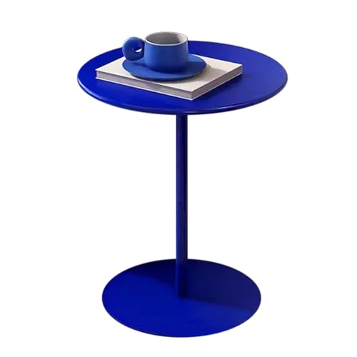 DGDHHSFJDJ Runder Blauer Bistrotisch – Cocktailhöhe mit Metallsockel für Cafés, Esszimmer und kleine Räume – Stilvolle Frühstücksbar oder Tischdekoration in der Mitte DGDHHSFJDJ Runder Blauer Bistrotisch – Cocktailhöhe mit Metallsockel für Cafés, Esszimmer und kleine Räume – Stilvolle Frühstücksbar oder Tischdekoration in der Mitte von DGDHHSFJDJ