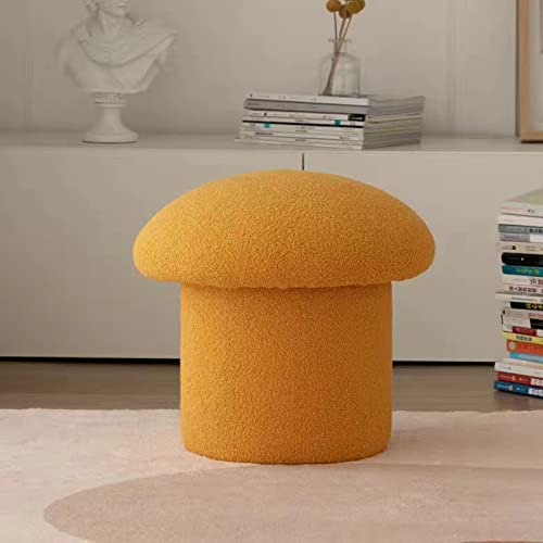 DGDHHSFJDJ Runder Ottoman aus Lammwolle – Pilzhocker aus Massivholz für Wohnzimmer, Schlafzimmer und Arbeitszimmer – Weich gepolsterte Fußstütze für Küche und Balkon DGDHHSFJDJ Runder Ottoman aus Lammwolle – Pilzhocker aus Massivholz für Wohnzimmer, Schlafzimmer und Arbeitszimmer – Weich gepolsterte Fußstütze für Küche und Balkon von DGDHHSFJDJ