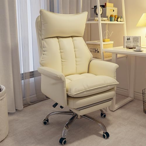 DGDHHSFJDJ Schreibtischstühle für das Home Office, PU-Lederdesign mit Verstellbarer Rückenlehne. Perfekt als ergonomischer Bürostuhl oder gemütliches Wohnzimmersofa DGDHHSFJDJ Schreibtischstühle für das Home Office, PU-Lederdesign mit Verstellbarer Rückenlehne. Perfekt als ergonomischer Bürostuhl oder gemütliches Wohnzimmersofa von DGDHHSFJDJ
