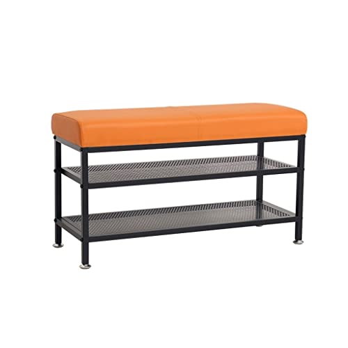 DGDHHSFJDJ Schuhbank für den Eingangsbereich: Gepolstertes, umwandelbares Regal – Ausziehbare Schuhaufbewahrung mit Lounge-Sitz von DGDHHSFJDJ