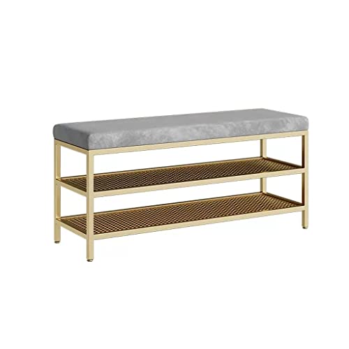 DGDHHSFJDJ Schuhhocker für den Eingangsbereich, Schuhaufbewahrungsbank mit Polsterung für die Verandaecke im Wohnzimmer von DGDHHSFJDJ