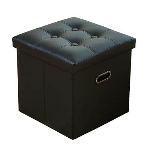 DGDHHSFJDJ Stilvoller Fußhocker aus Leder – vielseitiger Frisiertischhocker mit Stauraum, Pouf, Schminkstuhl und Fußstütze für Wohnzimmer, Schlafzimmer, kleine Ottomanenbank DGDHHSFJDJ Stilvoller Fußhocker aus Leder – vielseitiger Frisiertischhocker mit Stauraum, Pouf, Schminkstuhl und Fußstütze für Wohnzimmer, Schlafzimmer, kleine Ottomanenbank von DGDHHSFJDJ