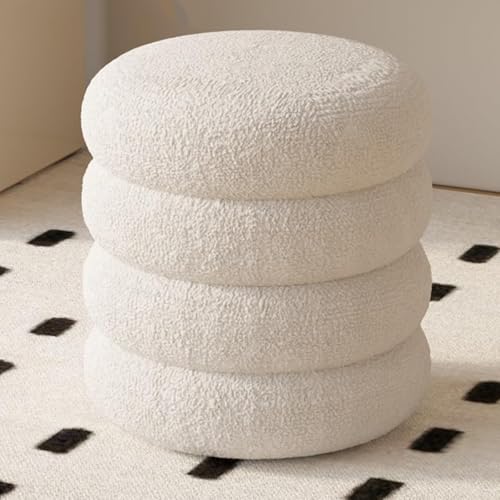 DGDHHSFJDJ Tabouret Ottoman Moderne Avec siège rembourré Pour coiffeuse de fille Dans le Salon, la Chambre ou l'entrée, Couleur Grise DGDHHSFJDJ Tabouret Ottoman Moderne Avec siège rembourré Pour coiffeuse de fille Dans le Salon, la Chambre ou l'entrée, Couleur Grise von DGDHHSFJDJ