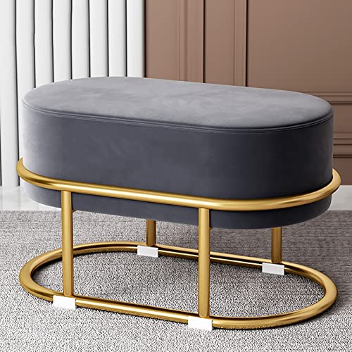 DGDHHSFJDJ Tabouret de coiffeuse Ottoman Moderne en Velours Avec Pieds en métal doré Chaise de maquillage rembourrée Confortable Pour Salon ou Chambre Petit Repose-Pieds Siège élégant et Confortable DGDHHSFJDJ Tabouret de coiffeuse Ottoman Moderne en Velours Avec Pieds en métal doré Chaise de maquillage rembourrée Confortable Pour Salon ou Chambre Petit Repose-Pieds Siège élégant et Confortable von DGDHHSFJDJ