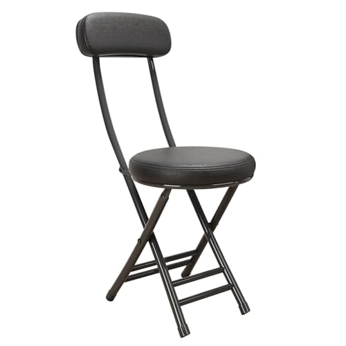 DGDHHSFJDJ Tragbarer, klappbarer Küchenhocker mit gepolstertem Sitz zum Angeln, Wandern, Gartenarbeit, 18 Zoll Thekenhöhe, klappbare Bar DGDHHSFJDJ Tragbarer, klappbarer Küchenhocker mit gepolstertem Sitz zum Angeln, Wandern, Gartenarbeit, 18 Zoll Thekenhöhe, klappbare Bar von DGDHHSFJDJ