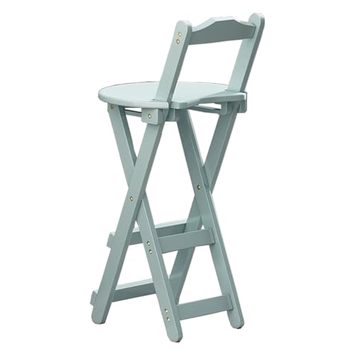 DGDHHSFJDJ Tragbarer Klapphocker für die Küchenbar oder zum Camping im Freien, platzsparender Vintage-Hocker aus Holz, hoher Klapphocker DGDHHSFJDJ Tragbarer Klapphocker für die Küchenbar oder zum Camping im Freien, platzsparender Vintage-Hocker aus Holz, hoher Klapphocker von DGDHHSFJDJ