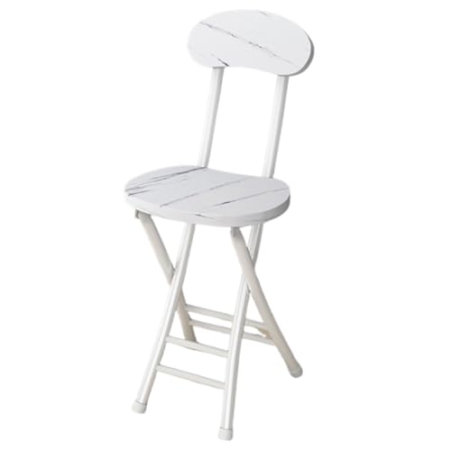 DGDHHSFJDJ Tragbarer Klapphocker mit Rückenlehne – Küchenbar für Esszimmer, Theken und Schlafsäle, zusammenklappbares stabiles Design, Sitzhöhe 47 cm DGDHHSFJDJ Tragbarer Klapphocker mit Rückenlehne – Küchenbar für Esszimmer, Theken und Schlafsäle, zusammenklappbares stabiles Design, Sitzhöhe 47 cm von DGDHHSFJDJ