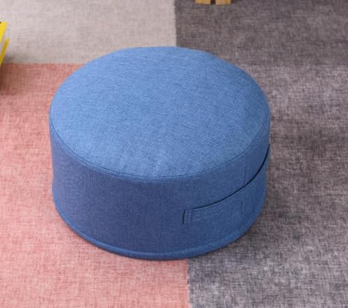 DGDHHSFJDJ Tragbarer runder Leinen-Pouf – vielseitiges Bodenkissen mit Griff, idealer Sofa-Fußhocker für Kinderzimmer, Wohnzimmer und Erkerfensterkissen DGDHHSFJDJ Tragbarer runder Leinen-Pouf – vielseitiges Bodenkissen mit Griff, idealer Sofa-Fußhocker für Kinderzimmer, Wohnzimmer und Erkerfensterkissen von DGDHHSFJDJ