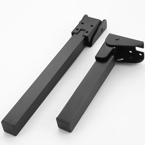 DGDHHSFJDJ Um 90° klappbare Tischbeine – 2 Einheiten, selbstsichernde Scharniere, verstellbare Metallbeine für Bett, Schreibtisch, Sofa, Laptop, Schrank DGDHHSFJDJ Um 90° klappbare Tischbeine – 2 Einheiten, selbstsichernde Scharniere, verstellbare Metallbeine für Bett, Schreibtisch, Sofa, Laptop, Schrank von DGDHHSFJDJ