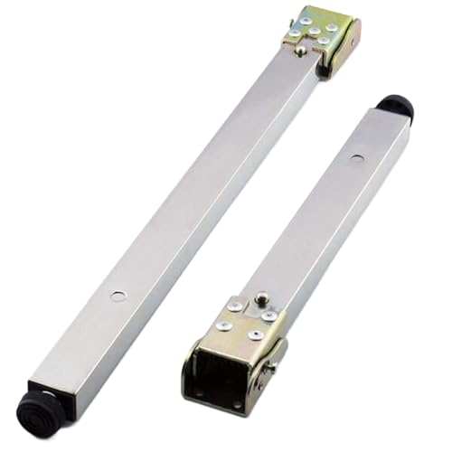 DGDHHSFJDJ Verstellbare, klappbare Teleskop-Tischbeine – Möbelstützen aus Edelstahl, 30–150 cm (Silber, 59 Zoll) – Perfekt für DIY-Tische, Robustes und vielseitiges Design von DGDHHSFJDJ