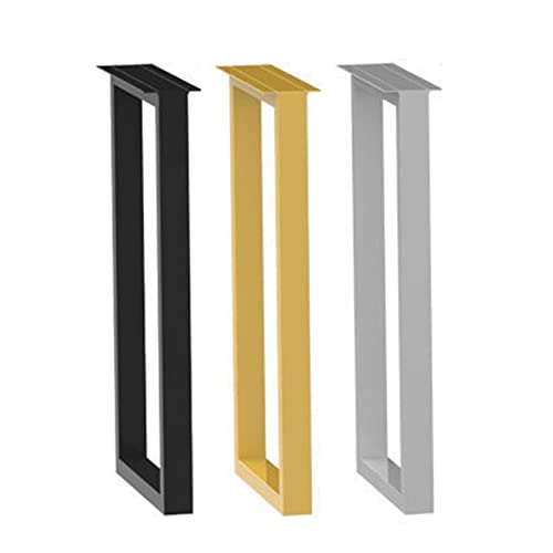 DGDHHSFJDJ Verstellbare, robuste Möbelbeine aus Metall – 30 x 70 cm und 30 x 100 cm, Vierkantrohr-Stützen aus Eisen für DIY-Schreibtische, Robustes, modernes Design von DGDHHSFJDJ
