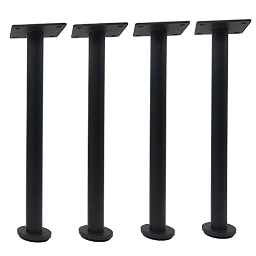 DGDHHSFJDJ Verstellbare Möbelbeine – 4er-Set, silberfarben, 60 cm (24 Zoll), Tisch- und Bettstützbeine für Wohnzimmer, Esszimmer, Schlafzimmer – langlebige Beschläge für die Inneneinrichtung von DGDHHSFJDJ