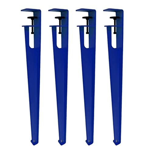 DGDHHSFJDJ Verstellbare Tischbeine aus Metall – 4er-Pack F-förmiger Couchtisch, Esstisch, Werkbank, Unterstützung für DIY-Barhocker – langlebige Möbelfüße aus Eisen für Zuhause und Büro von DGDHHSFJDJ