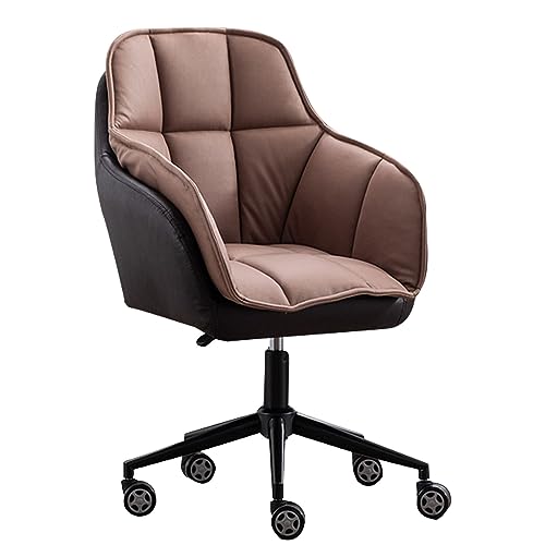 DGDHHSFJDJ Verstellbarer Schreibtischstuhl für das Homeoffice, moderner Drehstuhl aus Stoff für das Wohnzimmer, das Homeoffice, das Schlafzimmer und den Schminkraum DGDHHSFJDJ Verstellbarer Schreibtischstuhl für das Homeoffice, moderner Drehstuhl aus Stoff für das Wohnzimmer, das Homeoffice, das Schlafzimmer und den Schminkraum von DGDHHSFJDJ