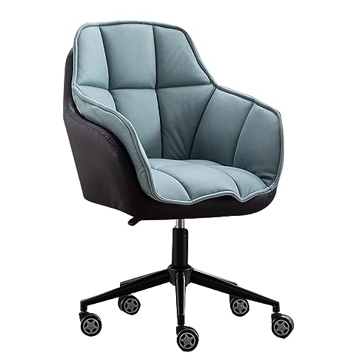 DGDHHSFJDJ Verstellbarer Schreibtischstuhl für das Homeoffice, moderner Drehstuhl aus Stoff für das Wohnzimmer, das Homeoffice, das Schlafzimmer und den Schminkraum DGDHHSFJDJ Verstellbarer Schreibtischstuhl für das Homeoffice, moderner Drehstuhl aus Stoff für das Wohnzimmer, das Homeoffice, das Schlafzimmer und den Schminkraum von DGDHHSFJDJ