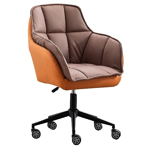 DGDHHSFJDJ Verstellbarer Schreibtischstuhl für das Homeoffice, moderner Drehstuhl aus Stoff für das Wohnzimmer, das Homeoffice, das Schlafzimmer und den Schminkraum DGDHHSFJDJ Verstellbarer Schreibtischstuhl für das Homeoffice, moderner Drehstuhl aus Stoff für das Wohnzimmer, das Homeoffice, das Schlafzimmer und den Schminkraum von DGDHHSFJDJ