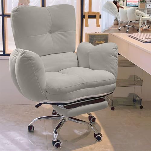 DGDHHSFJDJ Vielseitiger Relaxsessel, kombiniert Komfort mit Bürofunktionalität aus wasserdichtem Stoff. Perfekt als Arbeitszimmersitz oder Wohnzimmer-Liegestuhl von DGDHHSFJDJ