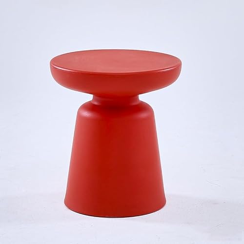 DGDHHSFJDJ Vielseitiger runder Beistelltisch, leichtes Kunststoffdesign, perfekt als Couchtisch im Wohnzimmer oder Akzentstück im Schlafzimmer von DGDHHSFJDJ