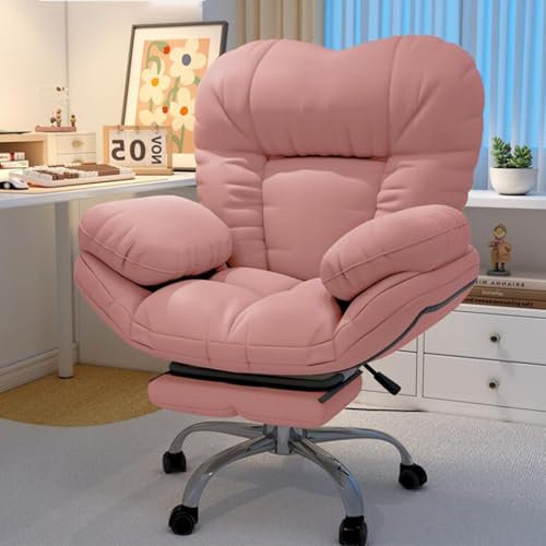 DGDHHSFJDJ Weicher Arbeits-Gaming-Stuhl mit großer, breiter Sitzfläche, ergonomischer Liegestuhl, Bürostühle, Lazy Sofa für Schlafzimmer, für Wohnzimmer von DGDHHSFJDJ