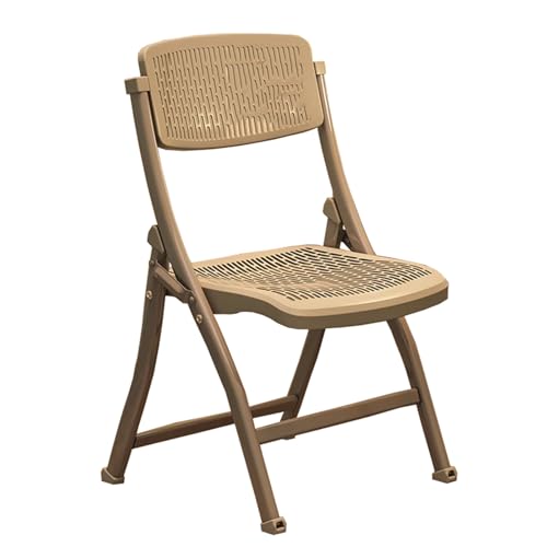 DGDHHSFJDJ Zusammenklappbarer Hocker für Indoor-Outdoor-Gaming oder Camping, tragbar, kompakt, mit Bodenschutz, Stoßfängerfüßen, platzsparender Klapphocker von DGDHHSFJDJ