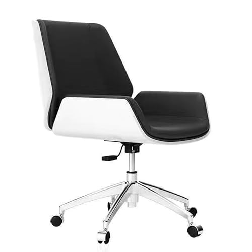 Ergonomischer Büro-Gaming-Stuhl für schwere Personen. Moderner, stilvoller Drehstuhl aus Leder mit höhenverstellbarer, breiter Sitzfläche und komfortablem Design für das Arbeitszimmer, Büro, von DGDHHSFJDJ
