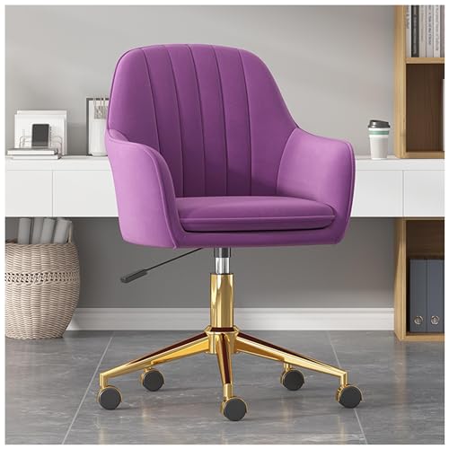 Ergonomischer Schreibtischstuhl für das Homeoffice mit 360°-Drehrollen und einstellbarer Höhe, bequeme Rückenlehne, ideal für Wohnzimmer, Schlafzimmer, Schminktisch, Arbeitszimmer, moderner Ergonomischer Schreibtischstuhl für das Homeoffice mit 360°-Drehrollen und einstellbarer Höhe, bequeme Rückenlehne, ideal für Wohnzimmer, Schlafzimmer, Schminktisch, Arbeitszimmer, moderner von DGDHHSFJDJ