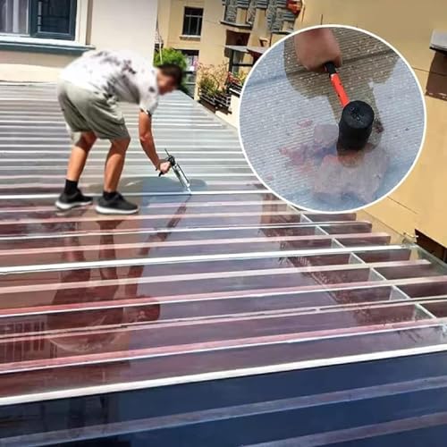 Wetterbeständige, klare Polycarbonatplatten für Gewächshausdächer – UV-Schutz, transparente Markisenabdeckungen für den Außenbereich – leicht zu schneidender Glasersatz Wetterbeständige, klare Polycarbonatplatten für Gewächshausdächer – UV-Schutz, transparente Markisenabdeckungen für den Außenbereich – leicht zu schneidender Glasersatz von DGDHHSFJDJ