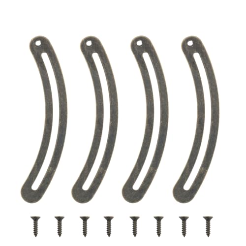 DGHAOP 8 x Metallstützscharniere mit Befestigung für Nägel, Möbelverbinder, Box, Zubehör, geeignet für Schränke, Lagerregale, Schmuckkoffer DGHAOP 8 x Metallstützscharniere mit Befestigung für Nägel, Möbelverbinder, Box, Zubehör, geeignet für Schränke, Lagerregale, Schmuckkoffer von DGHAOP
