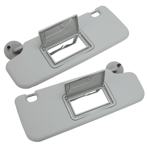 DGHBNP Sonnenblende Auto-Sonnenblende Auto Links Rechts Seite Sonnenschirm Sonnenblende Mit Spiegel Fit Für Chevrolet Sonic Spark Cruze Aveo(Left and Right) von DGHBNP