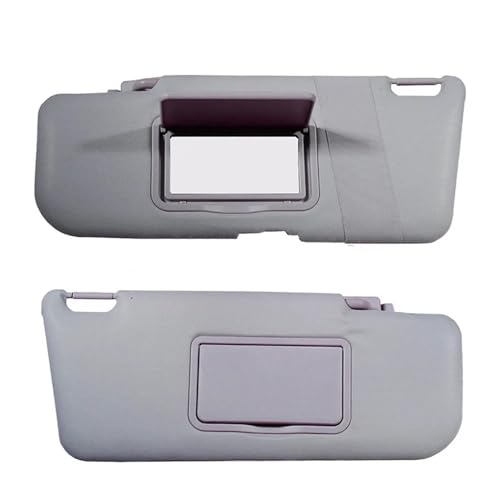 DGHBNP Sonnenblende Auto-Sonnenblende Passend für FIAT Panda MK2 2003–2011. Sonnenblende Links oder rechts mit Spiegel und Tasche, 735362729, 735362730(Left and Right) von DGHBNP