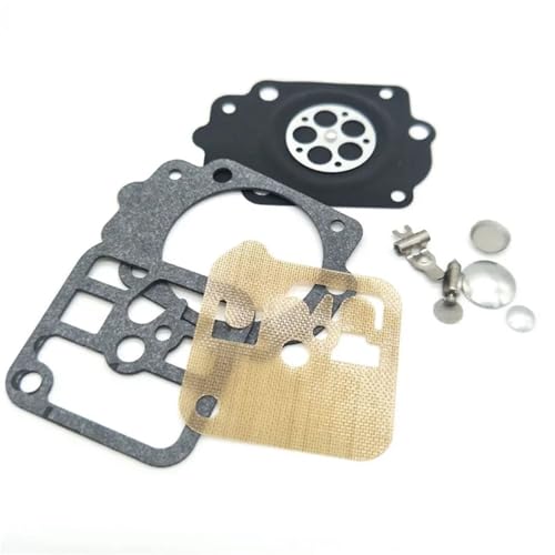 DGHBNP Vergaser-Umbauteile RK32 RK34 Vergaser Reparatur Rebuild Kit Ersetzt RK-32HK RK34HK FIT Für Stihl 034 038 Kettensägen Vergaser-Set mit Dichtung(5PCS) von DGHBNP