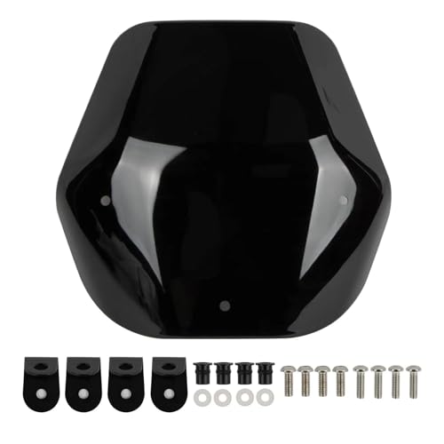 DGHBNP Windschutzscheibe Motorrad Windabweiser Motorrad Windschutzscheibe Windschutz Für Suzuki GSX-8S 2023 2024 GSX8S Gsx8s ​​Frontscheibe Wind Deflektoren(Black) von DGHBNP