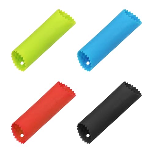 4 Stück Silikon-Knoblauchschäler, Küchenschäler, Haushaltsknoblauchpressgeräte, Leicht Zu Reinigender Separator. von DGHEGDUI