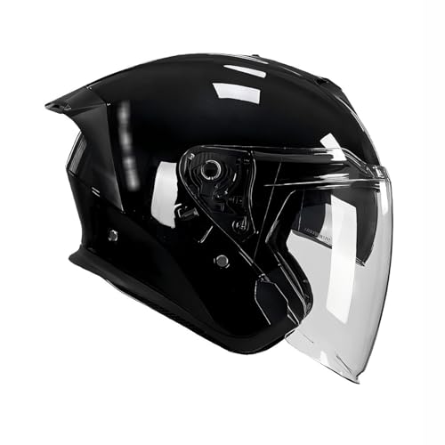 DGHKB Jethelm Für Roller,Motorrad-Halbhelm,Mopedhelm,Leichtes Belüftung Design,DOT-Geprüft,Für Unisex-Motorräder Erwachsene C,XXL von DGHKB