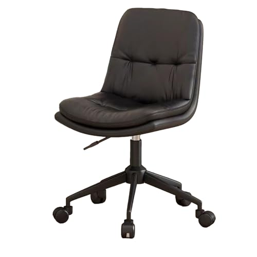 DGHNBMGNG Ankleidehocker mit Rückenlehne, Computerstuhl for Erwachsene, Kosmetikstühle, rollbare Arbeitszimmermöbel mit Rückenlehne, geeignet for Schlafzimmer, Wohnzimmer, Arbeitszimmer usw.(Black) DGHNBMGNG Ankleidehocker mit Rückenlehne, Computerstuhl for Erwachsene, Kosmetikstühle, rollbare Arbeitszimmermöbel mit Rückenlehne, geeignet for Schlafzimmer, Wohnzimmer, Arbeitszimmer usw.(Black) von DGHNBMGNG