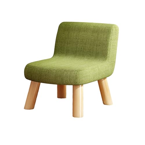 DGHNBMGNG Bunte Sessel, Wohnzimmerstühle, Sofahocker, kleine Stühle mit Rückenlehne for den Heimgebrauch, kleine Hocker for bequemes Wohnen zu Hause(Green1) von DGHNBMGNG
