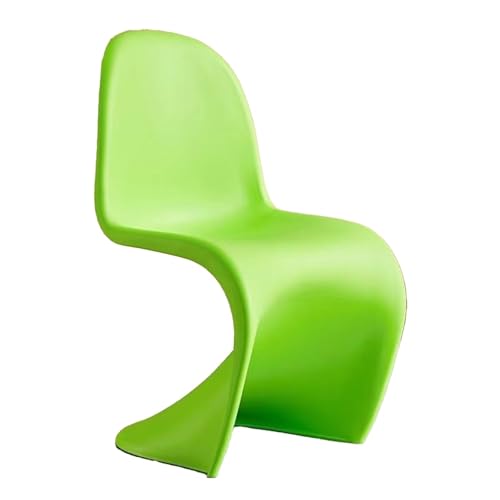 DGHNBMGNG Fußhocker aus leichtem Material, einfacher und stilvoller stapelbarer Schminkstuhl, multifunktionale Esszimmermöbel for Wohnzimmer und Schminktisch(Green) von DGHNBMGNG