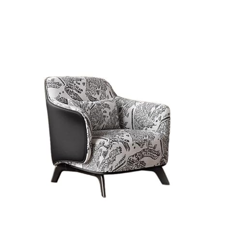 DGHNBMGNG Hotel Chair, Single Sofa Carbon Steel Frame Easy to Assemble Suitable for Living Room, Restaurant(White) von DGHNBMGNG