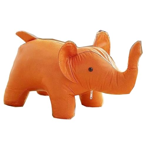 DGHNBMGNG Kinder-Spaßhocker, Kinder-Schuhwechselhocker, Sofa-Dekoration, geeignet for Wohnzimmermöbel, Einweihungsgeschenk(Orange1) von DGHNBMGNG