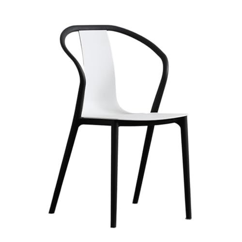 DGHNBMGNG Moderner Esszimmerstuhl, Sessel, All-in-One, geeignet for Wohnzimmer, Esszimmer, Balkon(White) von DGHNBMGNG