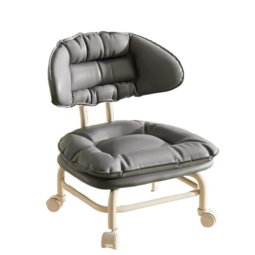 DGHNBMGNG Universal-Rollenartefakt Kinder-Drehschuhstuhl Babymöbel Multifunktionaler Haushaltshocker Bequem und tragbar(Gray) von DGHNBMGNG