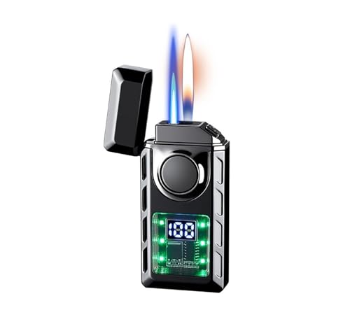 Intelligente Jet-Flammenschaltung Transparente farbige Lichter Sichtbare Bewegung Aufblasbares Sturmfeuerzeug Winddichtes Direktflammenumwandlung Offene Flamme, Sichtbare transparente Bewegung, Aufbla Intelligente Jet-Flammenschaltung Transparente farbige Lichter Sichtbare Bewegung Aufblasbares Sturmfeuerzeug Winddichtes Direktflammenumwandlung Offene Flamme, Sichtbare transparente Bewegung, Aufbla von DGHNBMGNG