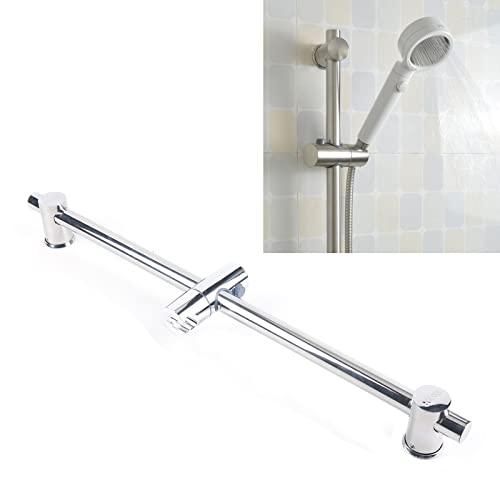 Duschheber Verstellbar Duschstange Brausestange Wandstange Duschlifter Dusch Stange & top Slider Ohne Bohren Brausehalter 25,98 Zoll 304 von DGJMuu