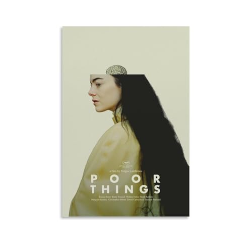DGJSFC Poor Things Ölgemälde-Poster, Wandkunst, Poster, Leinwand, Gemälde, Dekoration, moderne Kunstdekoration, Zuhause, Schlafzimmer, ästhetisch, ungerahmt, 40 x 60 cm von DGJSFC