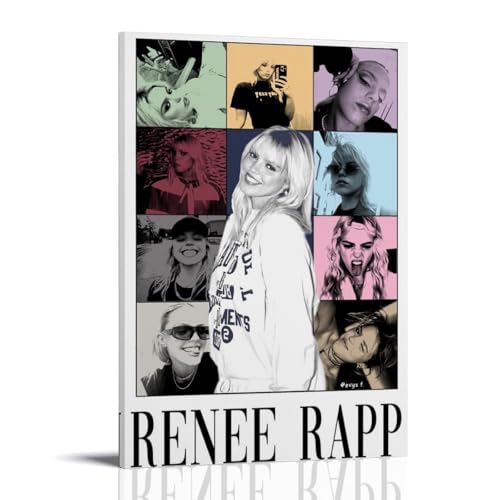 DGJSFC Renee Rapp Ölgemälde-Poster, Wandkunst, Poster, Leinwand, Gemälde, Dekoration, moderne Kunstdekoration, Zuhause, Schlafzimmer, ästhetisch, Rahmenstil, 50 x 75 cm von DGJSFC