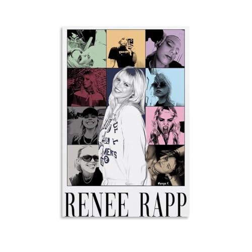 DGJSFC Renee Rapp Ölgemälde-Poster, Wandkunst, Poster, Leinwand, Gemälde, Dekoration, moderne Kunstdekoration, Zuhause, Schlafzimmer, ästhetisch, ungerahmt, 40 x 60 cm von DGJSFC