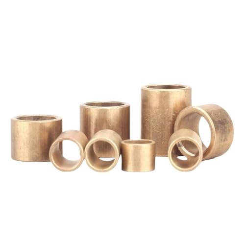1/2 STÜCKE Innendurchmesser 14 MM Öllager Pulvermetallurgie Kupferhülse Kupferhülse Verschleißfeste Lagerhülse(14x20x25 1pcs) von DGLASKRWY