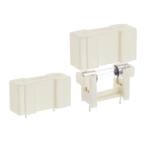 10 STÜCKE Sicherungshalter 5X20 MM Glas Sicherheitsbuchse PCB Schweißplatte Sitzmaterialhalter 5 * 20 Sicherungskasten Schweißnaht Plattentyp Stifttyp(2.5A) von DGLASKRWY