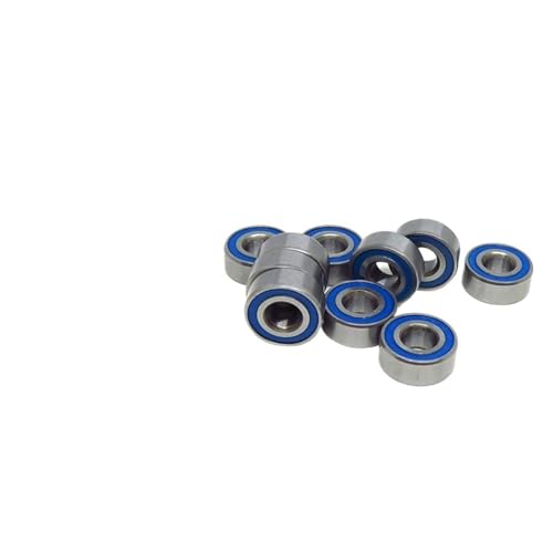 10 Stücke 4x10x4 MR104 2RS Blau Kugellager MR104 2RS L1040DD RC Auto Lkw Lager 4 * 10 * 4(MR128-2RS 8x12x3.5mm) von DGLASKRWY